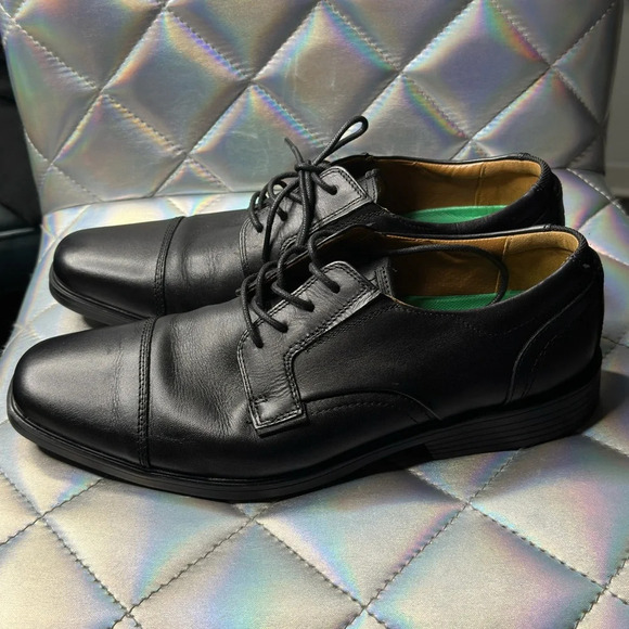 Men’s Black Clark Lace‎ Up Shoes main image 5
